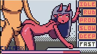 Pixel Art Porn Red Demand getting Hard Anal Fuck