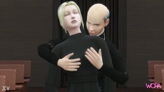 [TRAILER] Innocent nun spied priest and then went to suck his dick with great desire