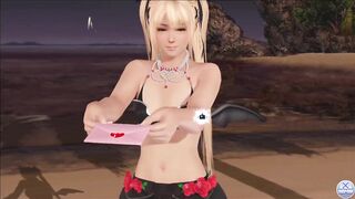 Dead or Alive Xtreme Venus Vacation Marie Rose Valentine's Day Pose Cards Fanservice Appreciation