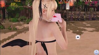 Dead or Alive Xtreme Venus Vacation Marie Rose Valentine's Day Pose Cards Fanservice Appreciation