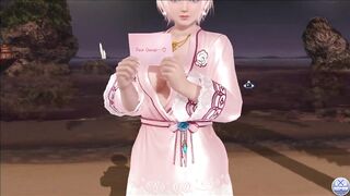 Dead or Alive Xtreme Venus Vacation Luna Valentine's Day Pose Cards Fanservice Appreciation