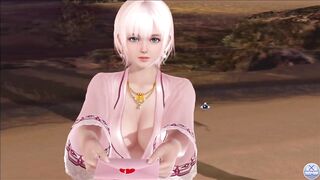 Dead or Alive Xtreme Venus Vacation Luna Valentine's Day Pose Cards Fanservice Appreciation