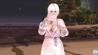 Dead or Alive Xtreme Venus Vacation Luna Valentine's Day Pose Cards Fanservice Appreciation