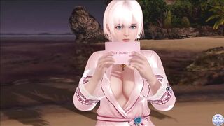 Dead or Alive Xtreme Venus Vacation Luna Valentine's Day Pose Cards Fanservice Appreciation