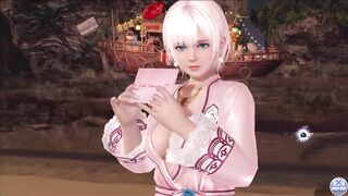 Dead or Alive Xtreme Venus Vacation Luna Valentine's Day Pose Cards Fanservice Appreciation