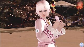 Dead or Alive Xtreme Venus Vacation Luna Valentine's Day Pose Cards Fanservice Appreciation