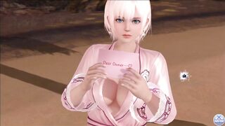 Dead or Alive Xtreme Venus Vacation Luna Valentine's Day Pose Cards Fanservice Appreciation