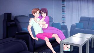 SexNote [v0.20.0d] [JamLiz] 2d sex game Jerk off his beloved in the evening on the couch