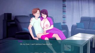 SexNote [v0.20.0d] [JamLiz] 2d sex game Jerk off his beloved in the evening on the couch