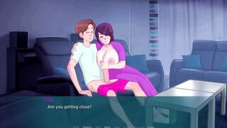 SexNote [v0.20.0d] [JamLiz] 2d sex game Jerk off his beloved in the evening on the couch