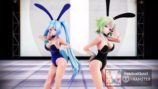 mmd r18 Gumi and Miku Persecution delusion mobile girl 3d hentai sex