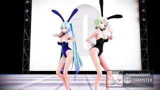 mmd r18 Gumi and Miku Persecution delusion mobile girl 3d hentai sex