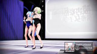 mmd r18 Gumi and Miku Persecution delusion mobile girl 3d hentai sex