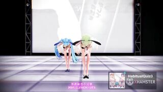 mmd r18 Gumi and Miku Persecution delusion mobile girl 3d hentai sex