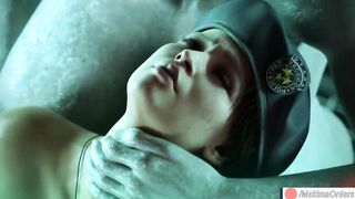 Jill Valentine gets fucked by Mrs Tyrant | MakimaOrders