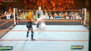 Becky Lynch Interferes On Wrestling Match With Alexa Bliss Vs Bianca Belair WWE 2K 2022