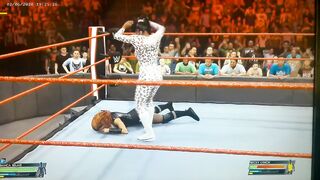 Becky Lynch Interferes On Wrestling Match With Alexa Bliss Vs Bianca Belair WWE 2K 2022