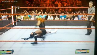 Becky Lynch Interferes On Wrestling Match With Alexa Bliss Vs Bianca Belair WWE 2K 2022