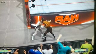 Becky Lynch Interferes On Wrestling Match With Alexa Bliss Vs Bianca Belair WWE 2K 2022