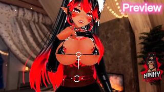 VRChat E-girl sucks your cock to release after work stress