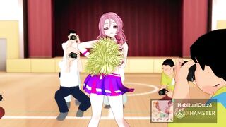 mmd r18 Renge Enjoying Pon Pon Dance 3d hentai sex dance