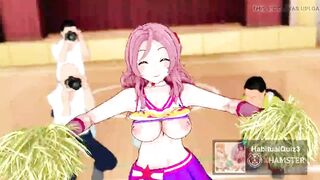 mmd r18 Renge Enjoying Pon Pon Dance 3d hentai sex dance