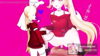 MMD r18 Darling Dance Vtuber honey select 3d hentai