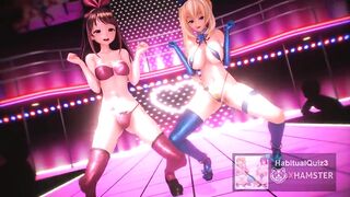 mmd r18 Kizuna AI & Mirai Akari sex dance sex robot 3d hentai