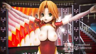 mmd r18 Riho Poker Face casino 3d hentai