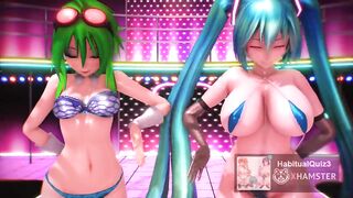 mmd r18 Miku & GUMI Destination Calabria sex dance 3d hentai erotic fuck