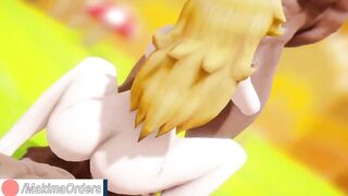 Princess Peach NTR Threesome | MakimaOrders