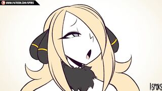 Cynthia and her Secret Training - Animation