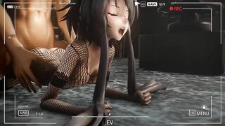 Mmd Miku Fuck by Prisoners after they Escape from the Cell 3d Hentai