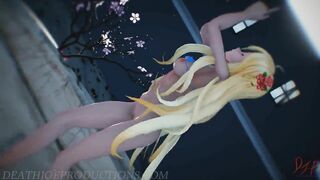 MMD R18 Sexy Nude Lily - Nonstop 1092