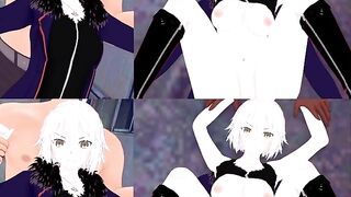 VR 360 Jeanne Alter FGO Hard Sex in the Backstreet