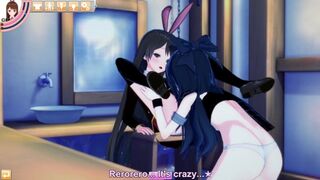 Blake Belladonna Dominates Velvet (RWBY Hentai)