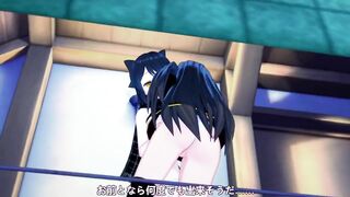 Blake Belladonna Dominates Velvet (RWBY Hentai)