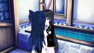 Blake Belladonna Dominates Velvet (RWBY Hentai)