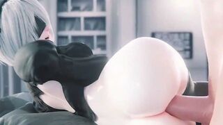 【MMD R-18 SEX DANCE】HARD SEX HOT WHITE ASS ANAL SWEET 激しいセックス [MMD]