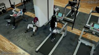 Three Times the Workout [FEMALE X FUTA] SFM