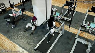 Three Times the Workout [FEMALE X FUTA] SFM