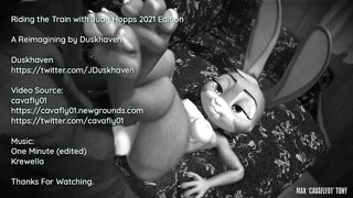 Riding the Train with Judy Hopps 2021 Edition (Furry Porn) - a Reimagining by Duskhaven