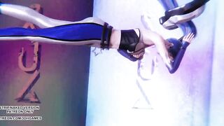 [MMD] KDA - more Ahri Akali Evelynn Kaisa Kda Seraphine all out 4K 60FPS