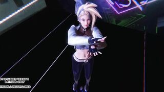 [MMD] KDA - more Ahri Akali Evelynn Kaisa Kda Seraphine all out 4K 60FPS