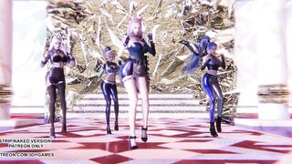 [MMD] KDA - more Ahri Akali Evelynn Kaisa Kda Seraphine all out 4K 60FPS