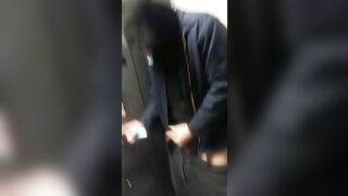 Caught Jerking off on Elevator