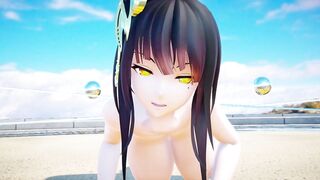 【MMD R-18 SEX DANCE】KANGXI SEX PLEASURE IN THE POOL BIG ASS FUCKED セクシーなお尻 [MMD]