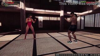 Dela vs JOSIE (Naked Fighter 3D)