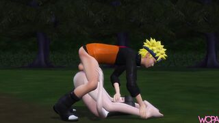 [TRAILER] Naruto having sex with Hinata in the middle of the forest