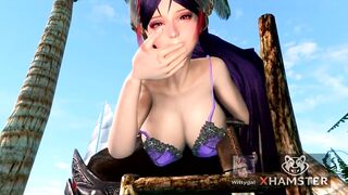 minamoto no raikou fate grand order erotic lewd public show anal 3d hentai